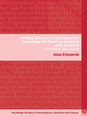 cover image of Writing, Geometry and Space in Seventeenth-Century England and America